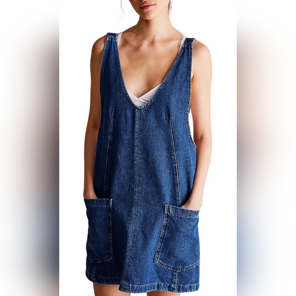 Blue Denim Dress - Picture 2 of 8